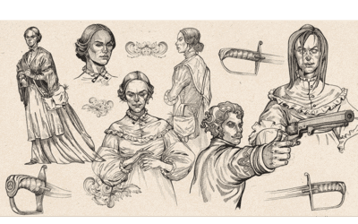 Croquis de personnages