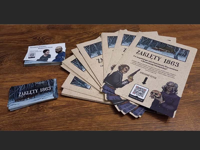 Materiały promocyjne Zaklęty 1863